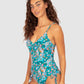 South Beach Ruched Side One Piece Swimsuit