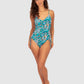 South Beach Ruched Side One Piece Swimsuit