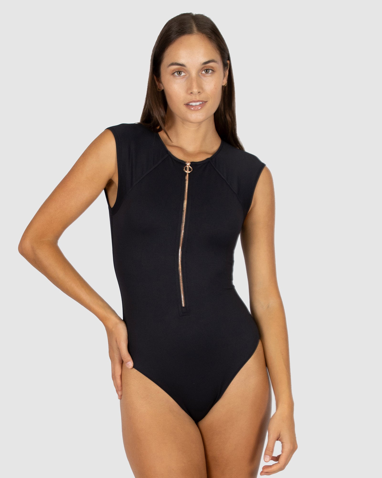 Chloro Cap Sleeve Surfsuit Swimwear – Baku™ Swimwear