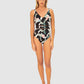 Jamaica D-E Cup Low Back One Piece Swimsuit