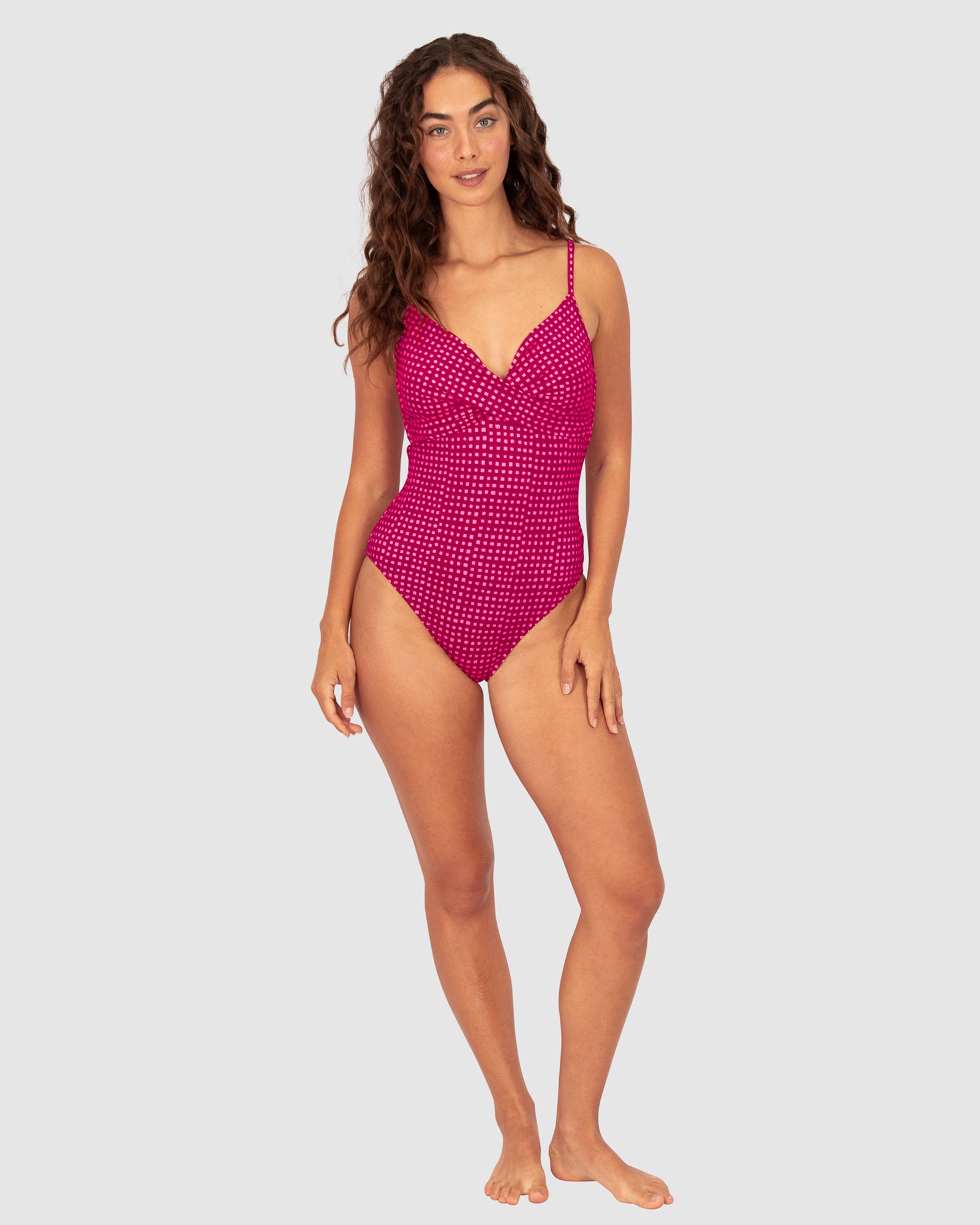 Picnic Point Multifit Wrap One Piece Swimsuit