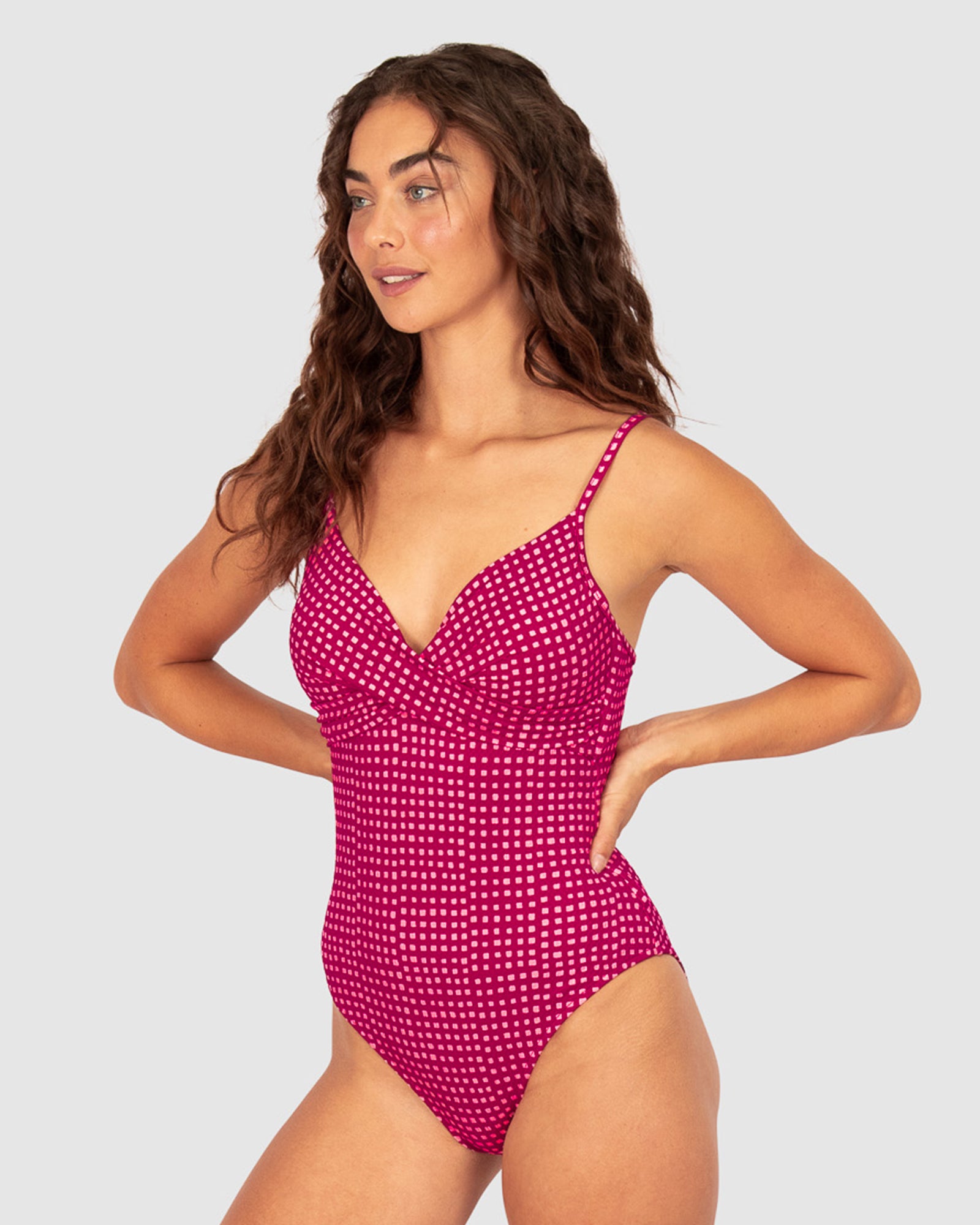 Picnic Point Multifit Wrap One Piece Swimsuit