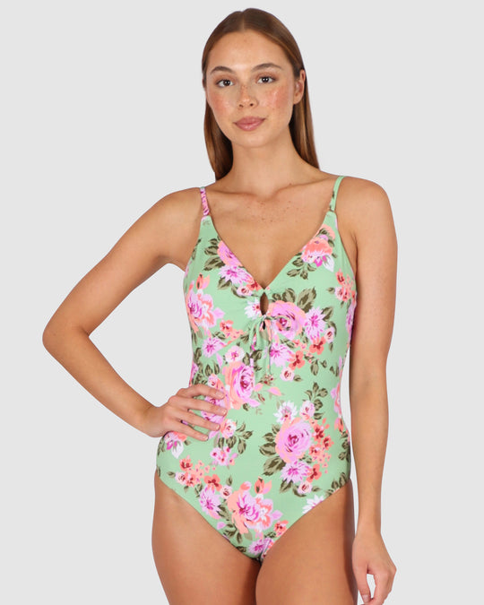 St Lucia Multi Fit Keyhole One Piece Swimsuit