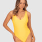 Rococco V Neck One Piece Swimsuit