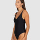 Rococco V Neck One Piece Swimsuit