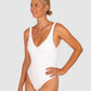 Rococco V Neck One Piece Swimsuit