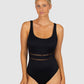 Rococco D-E Cup Square Neck One Piece Swimsuit