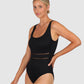 Rococco D-E Cup Square Neck One Piece Swimsuit