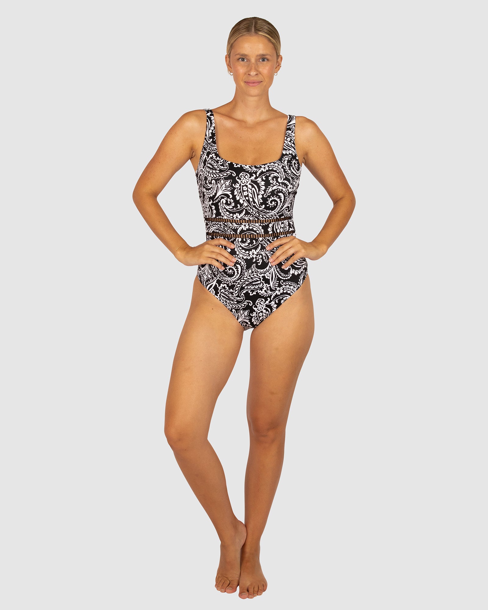 Santa Cruz D-E Cup Underwire One Piece Swimsuit