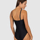 Rococco Twist Bandeau One Piece Swimsuit