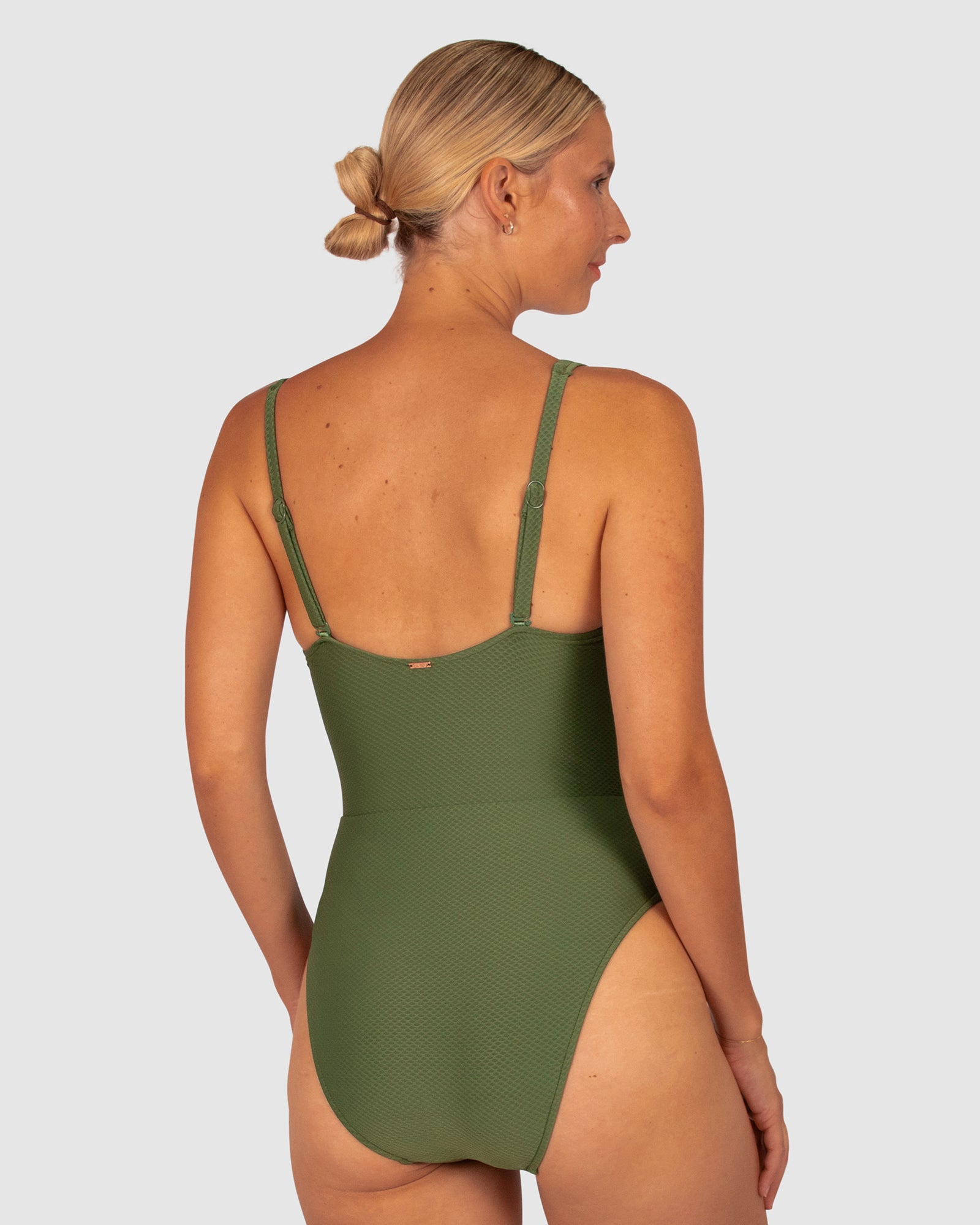 Rococco D-DD Cup Surplice One Piece Swimsuit