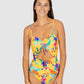 Ipanema Ruched Bandeau One Piece Swimsuit