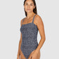 Picnic Point Square Neck One Piece Swimsuit