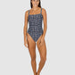 Picnic Point Square Neck One Piece Swimsuit