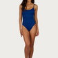 Rococco Minimalist High Leg One Piece Swimsuit