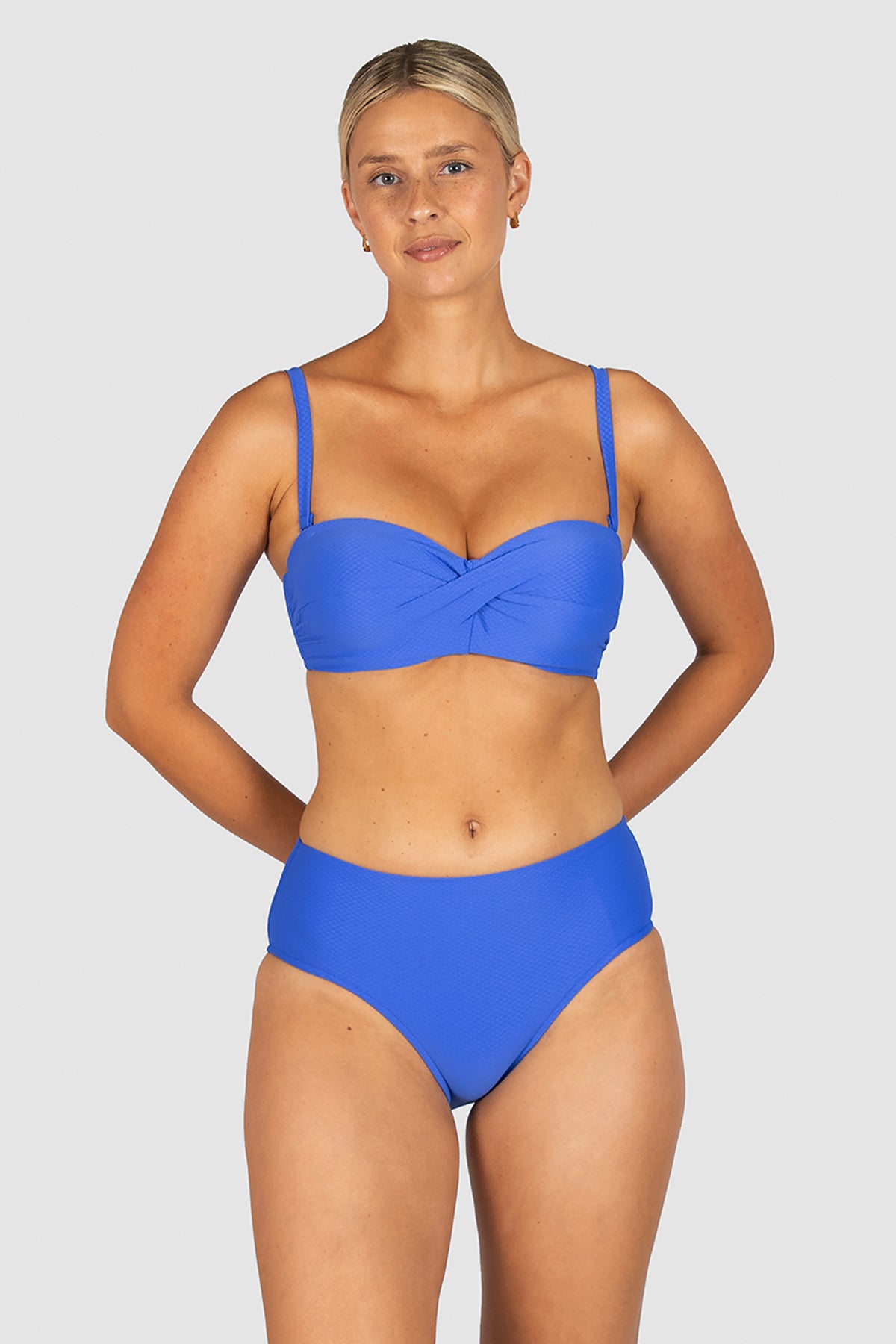 Rococco D/DD Cup Bandeau Bikini Bra Top