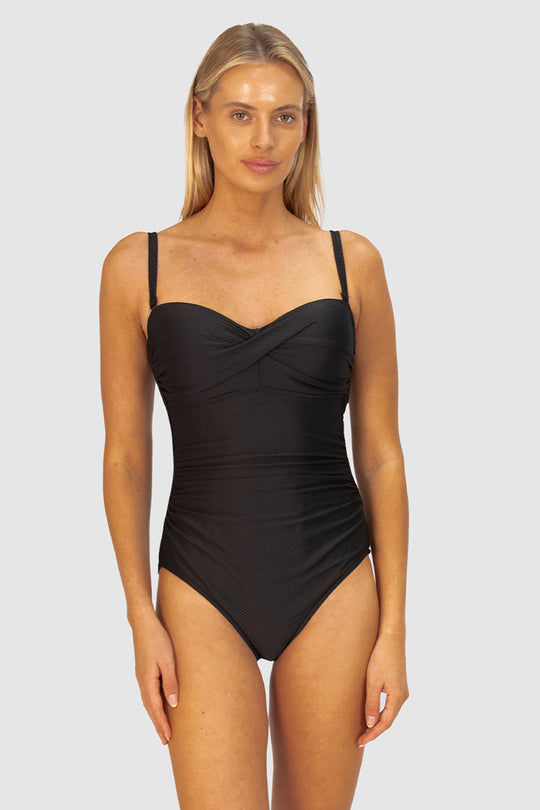 Rococco D/DD Cup Bandeau One piece Swimsuit