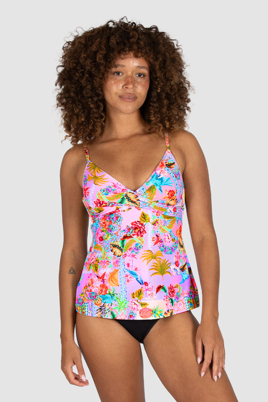 Sardinia Multi Fit Wrap Singlet Top