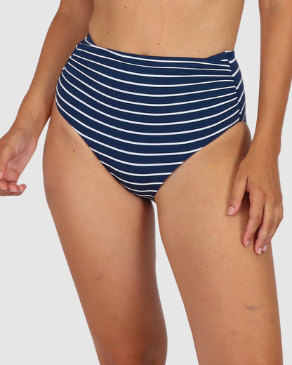 All Aboard High Waist Bikini Bottom