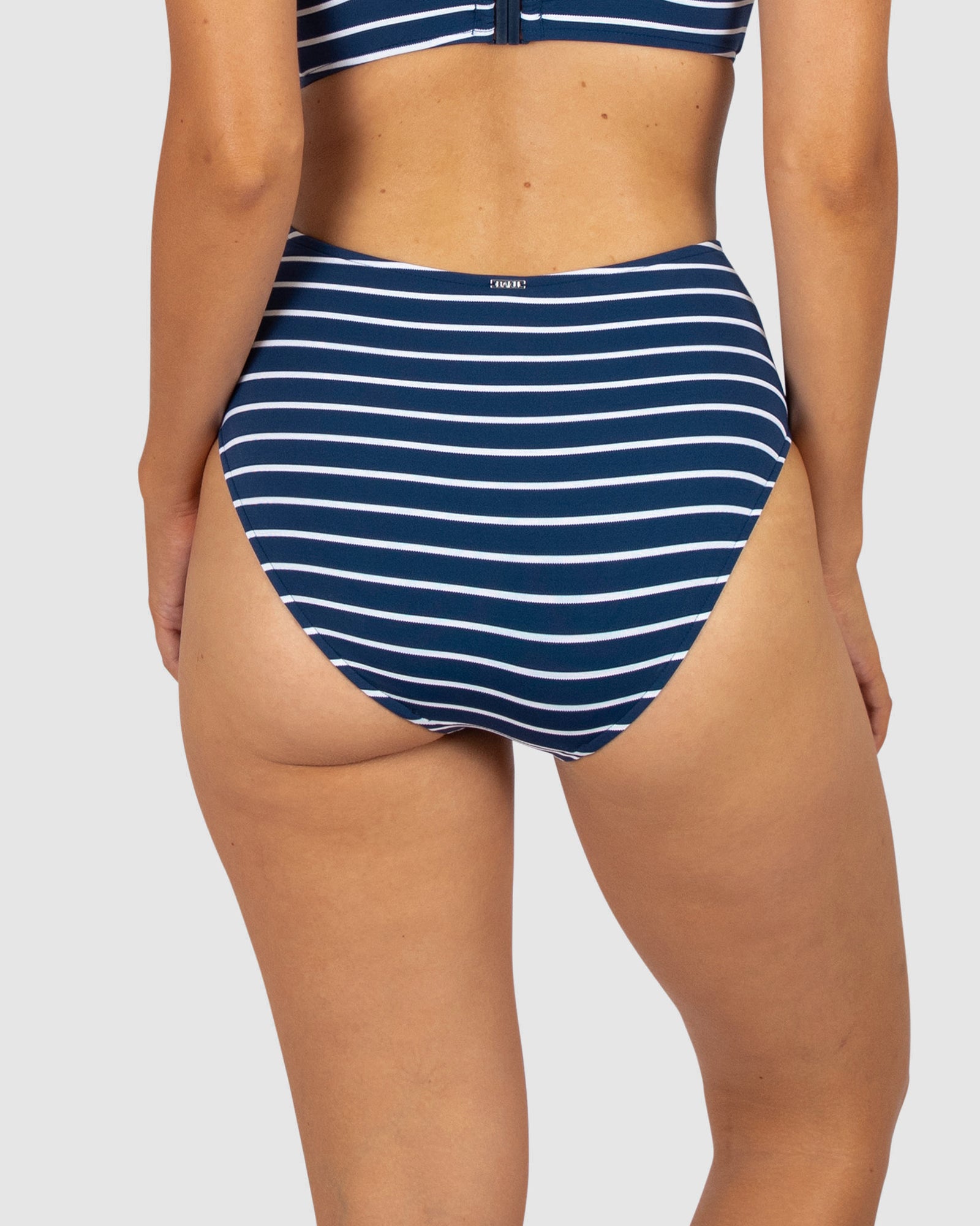 All Aboard High Waist Bikini Bottom