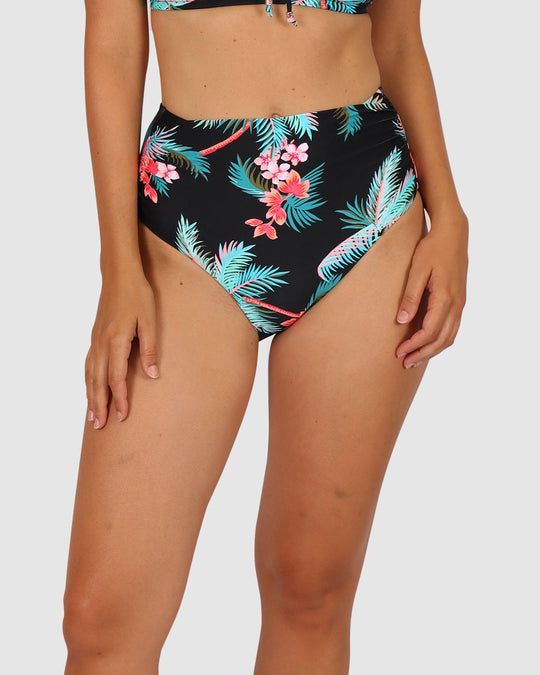 Amalfi High Waist Bikini Bottom