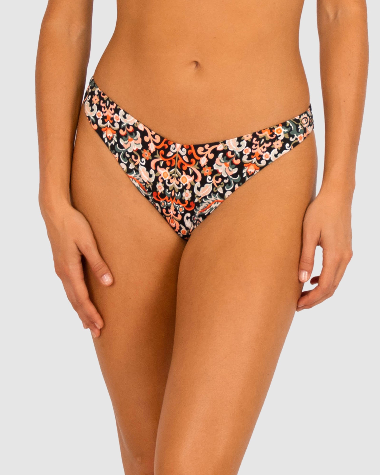 Cheeky Bikini Bottoms for Women, Colorful Swimsuit Panties, Boho