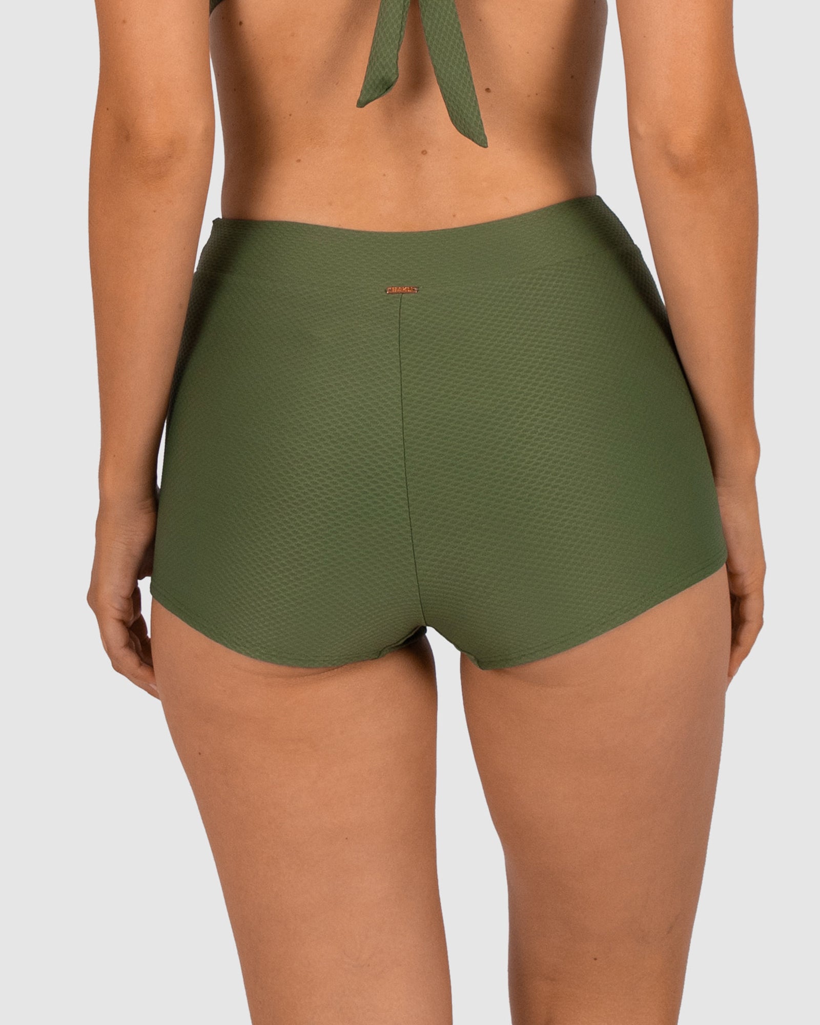 Rococco High Waist Boyleg Bikini Bottom