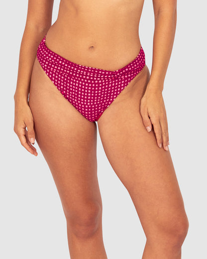 Picnic Point Twist Band Regular Bikini Bottom