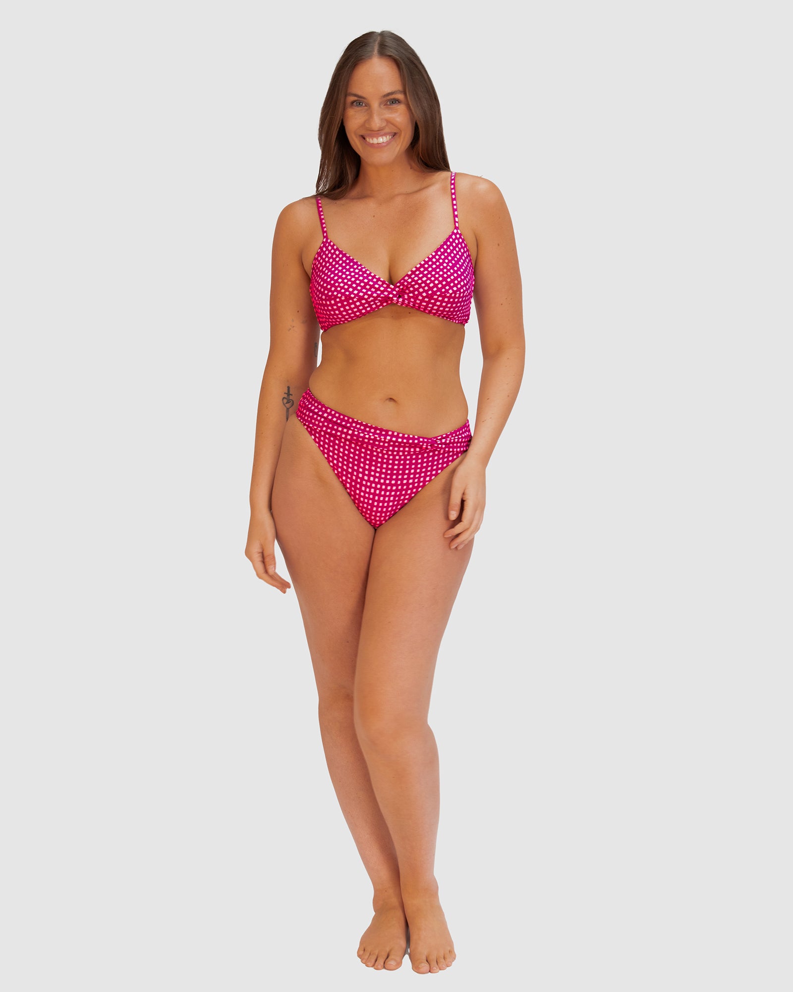 Picnic Point Twist Band Regular Bikini Bottom