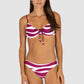 Zephyr Reef Ruched Underwire Bikini Bra Top
