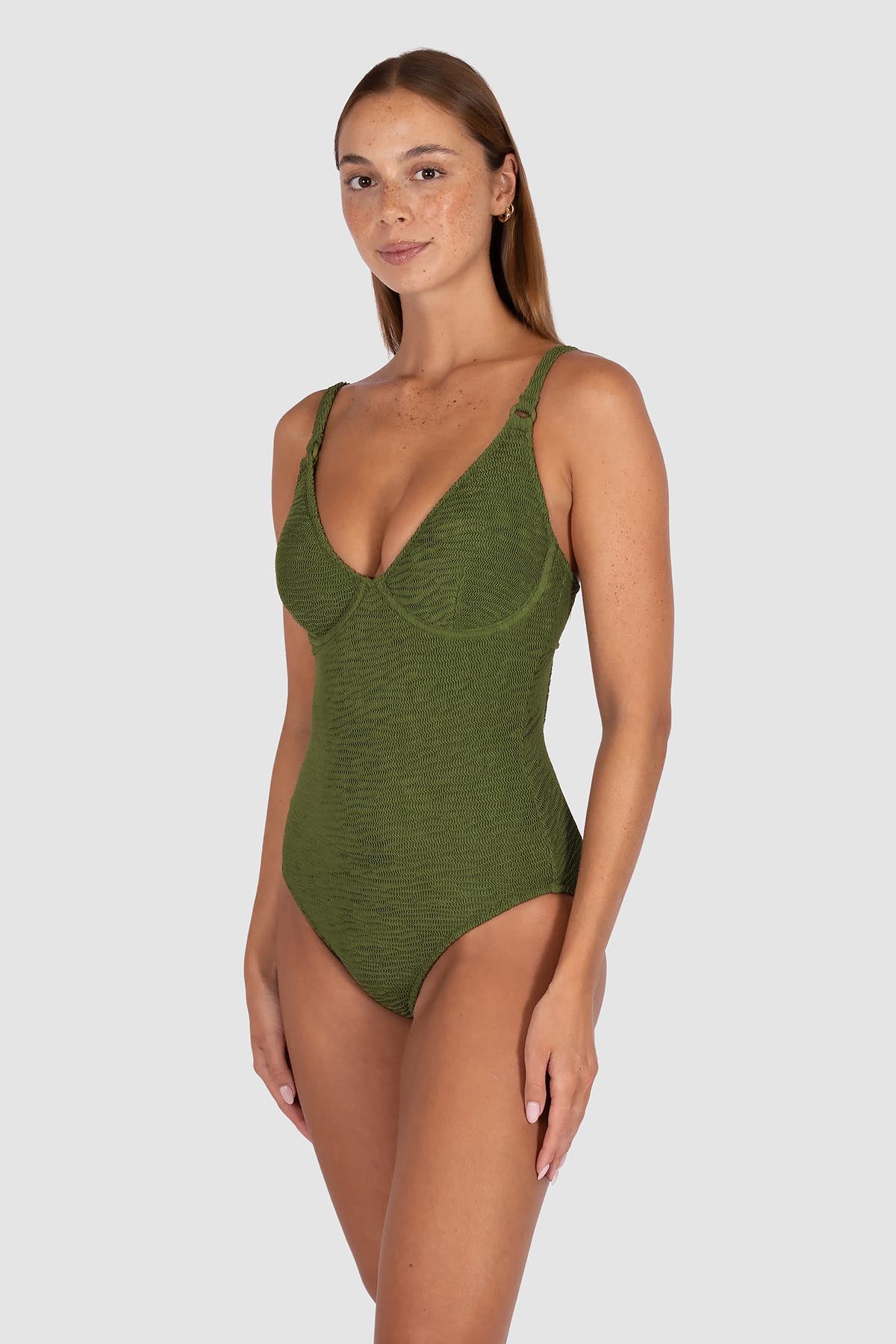 Ibiza D/DD Cup Underwire One Piece Swimsuit