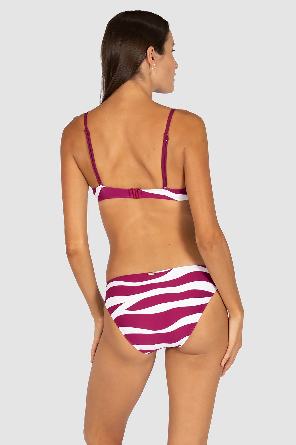 Zephyr Reef Ruched Underwire Bikini Bra Top