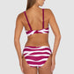 Zephyr Reef D/DD Cup Longline Bikini Bra Top
