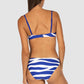 Zephyr Reef Ruched Underwire Bikini Bra Top