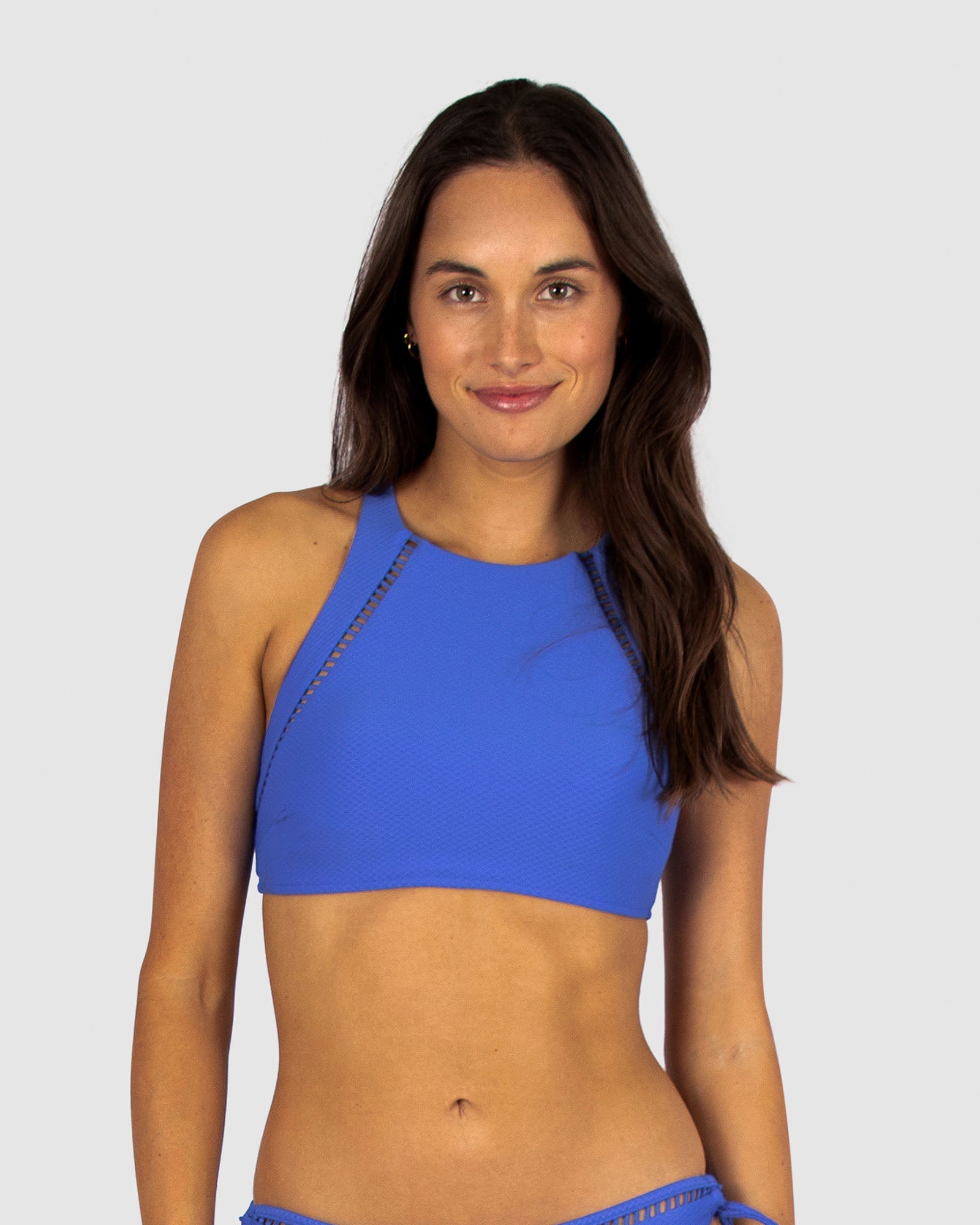 Rococco High Neck Bikini Bra Top