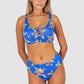 Spice Temple E/F/G Cup Lace Up Bikini Bra Top