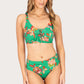Spice Temple E/F/G Cup Lace Up Bikini Bra Top