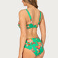 Spice Temple E/F/G Cup Lace Up Bikini Bra Top