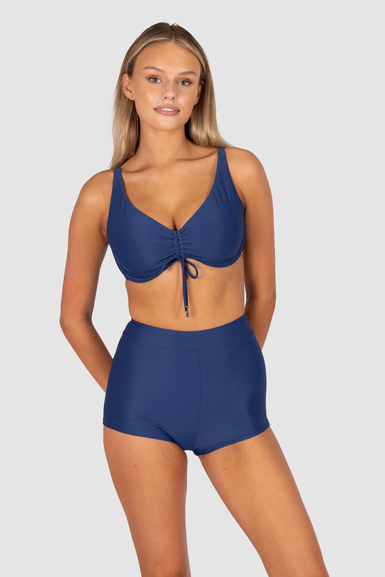 Rococco High Waist Boyleg Bikini Bottom