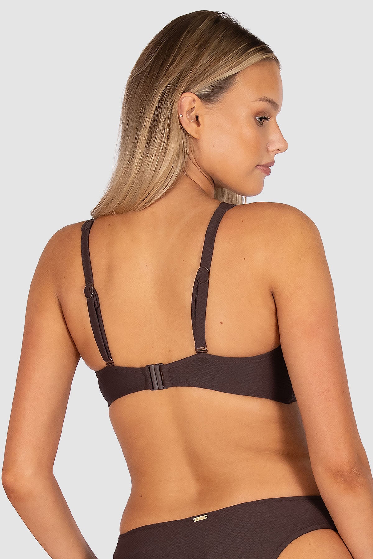 Rococco D/E Cup Wrap Bikini Bra Top