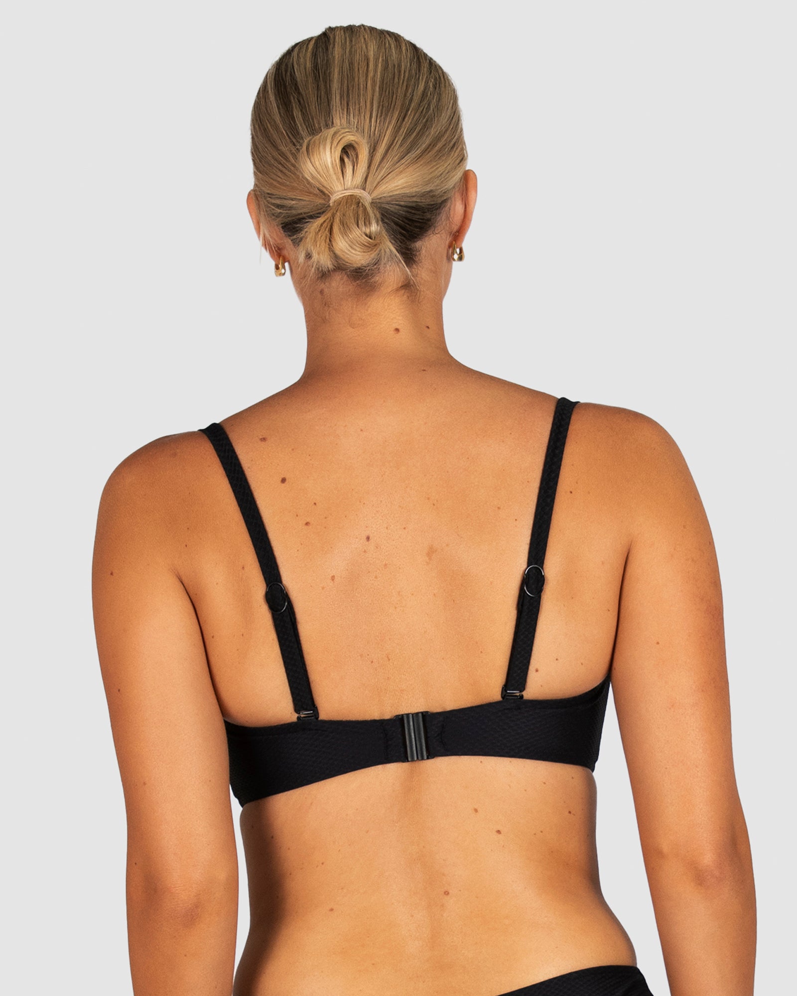 Rococco D/DD Cup Twist Bandeau Bikini Bra Top