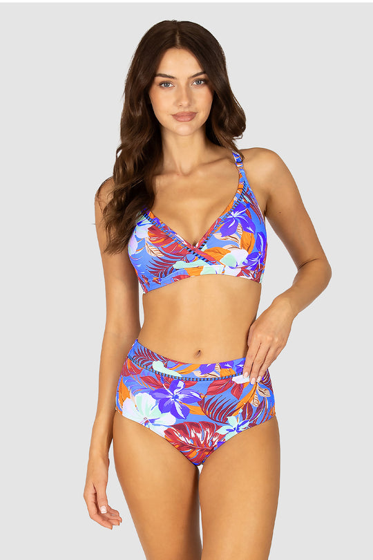 Mahalo D/E Cup Ladder Lace Bikini Bra Top