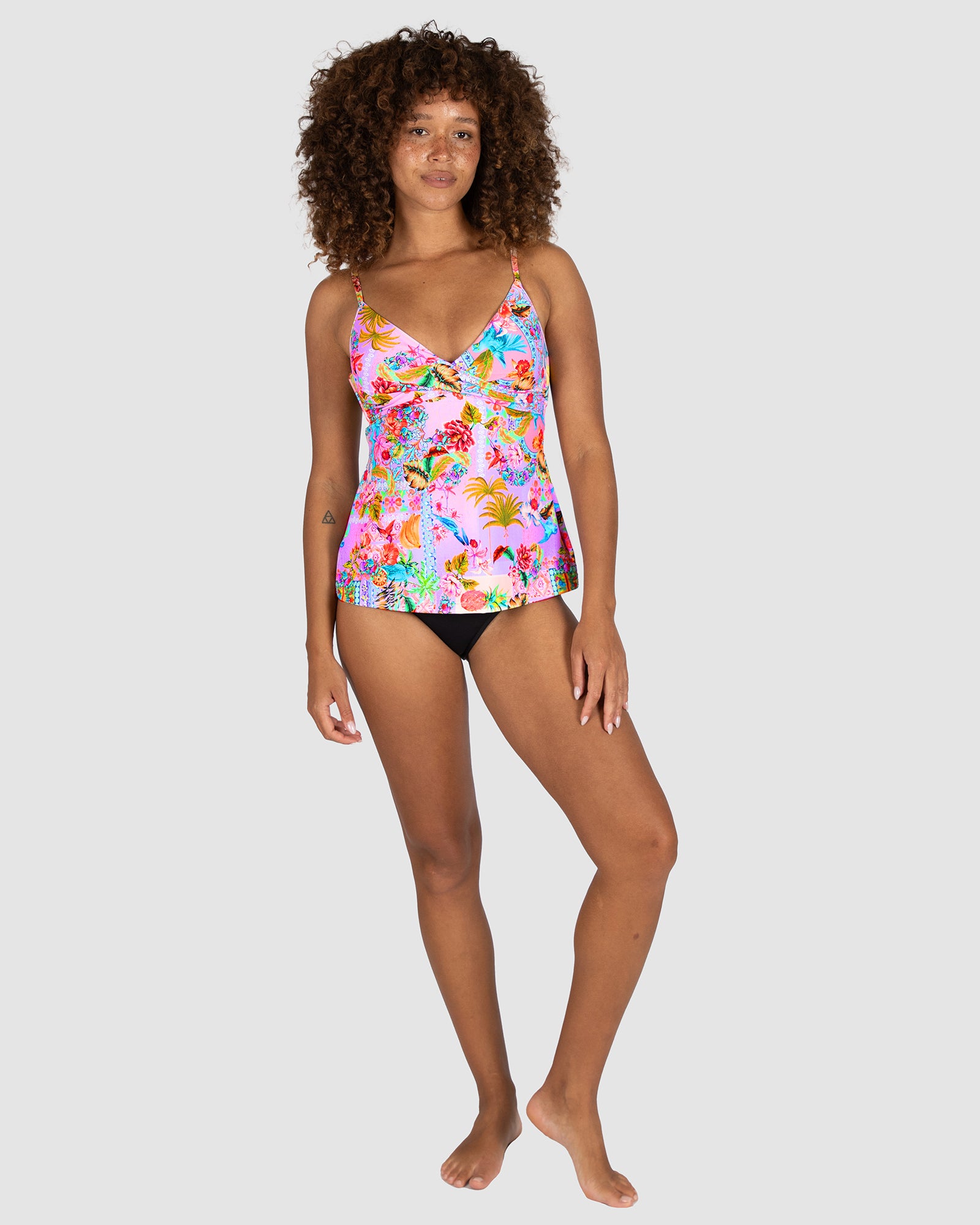 Sardinia Multi Fit Wrap Singlet Top