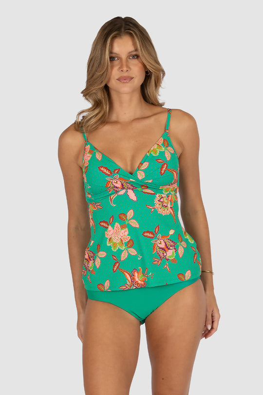 Spice Temple Multi Fit Wrap Singlet Top