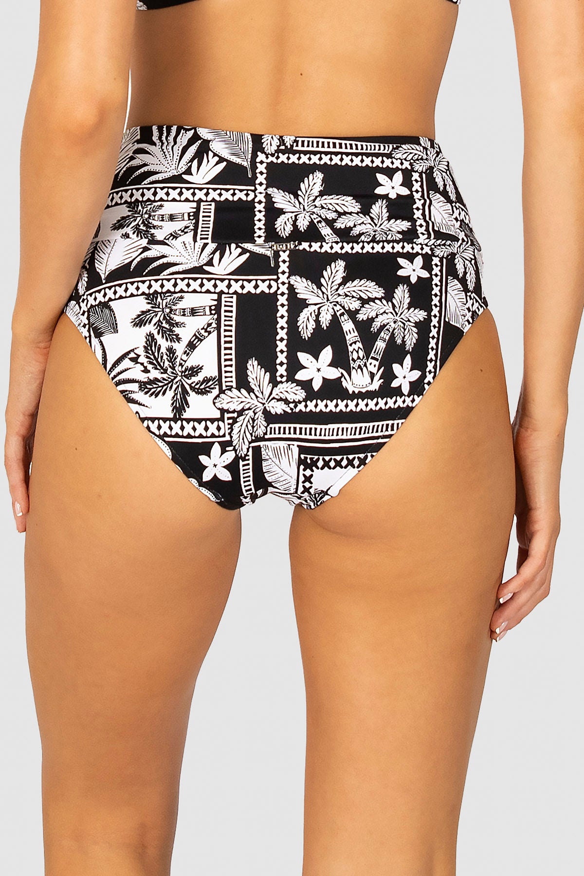 Cruz Del Mar High Waist Bikini Bottom