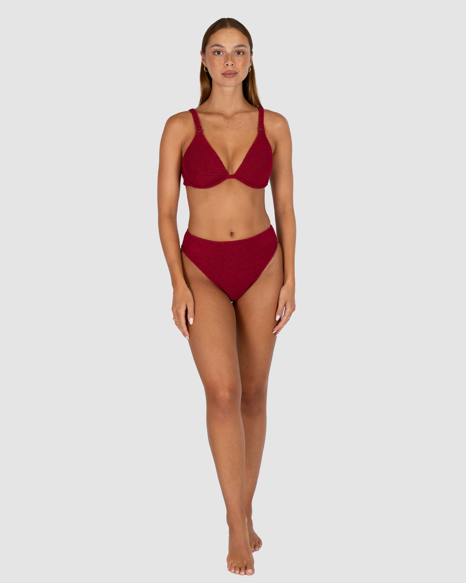 Ibiza D-DD Cup Underwire Triangle Bikini Bra Top