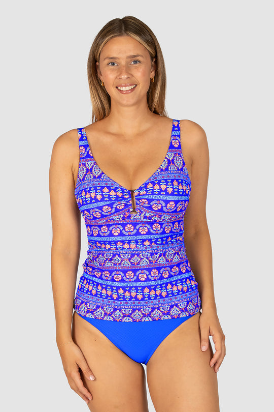 Morocco D-E Cup Singlet Top