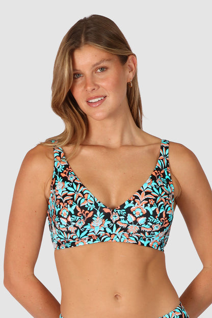 Free Spirit D/E Cup Underwire Bikini Bra Top