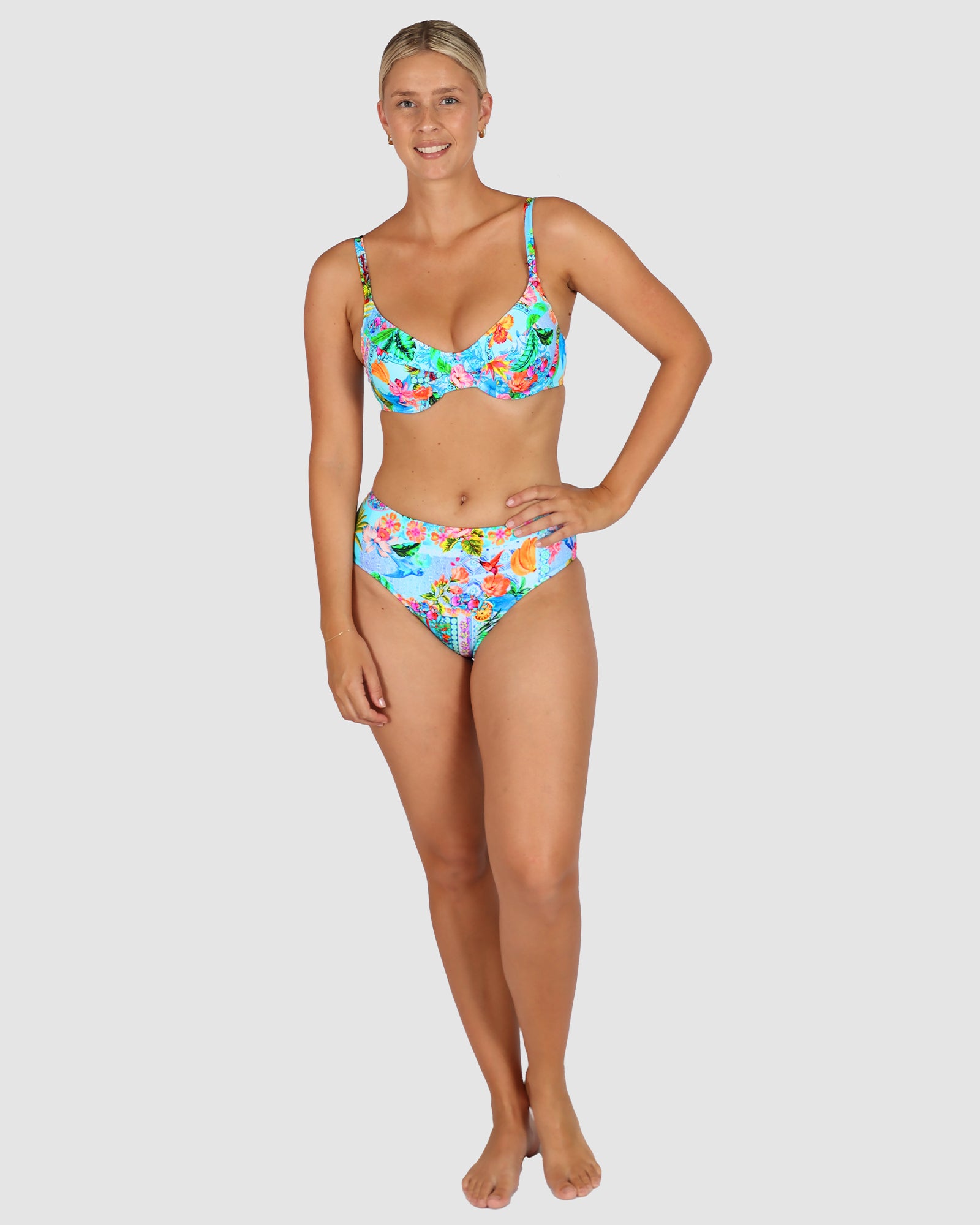 Sardinia D Cup Balconette Bikini Bra Top