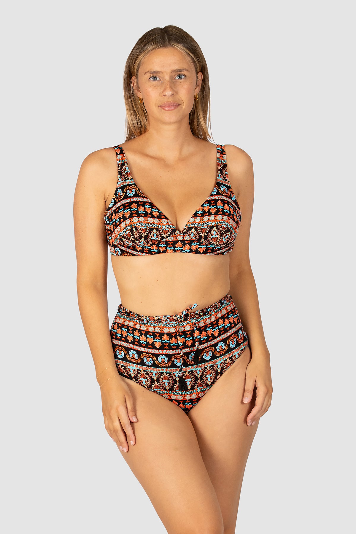 Morocco High Waist Bikini Bottom